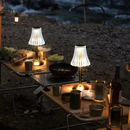 Luminária de Mesa Sem Fio Abajur Elegance