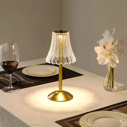 Luminária de Mesa Sem Fio Abajur Elegance