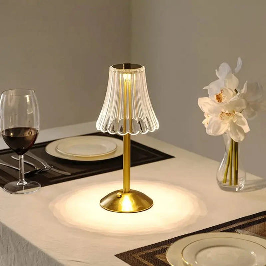 Luminária de Mesa Sem Fio Abajur Elegance