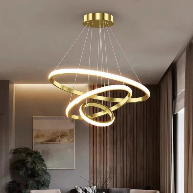 Lustre Para Sala e Quarto Moderno LED Bivolt