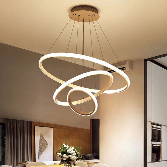 Lustre Para Sala e Quarto Moderno LED Bivolt