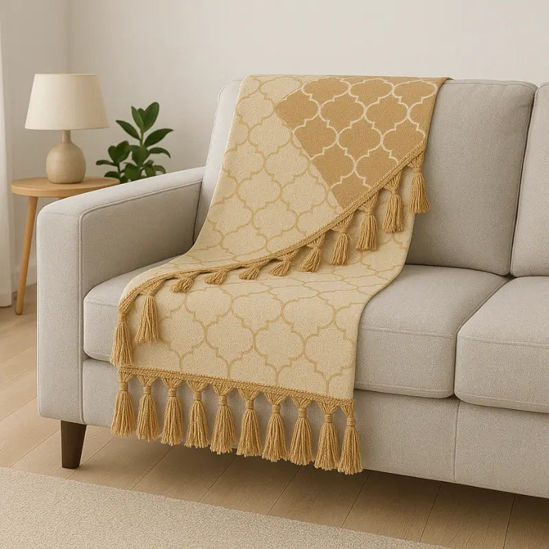 Manta Decorativa para Sofá Serenatta