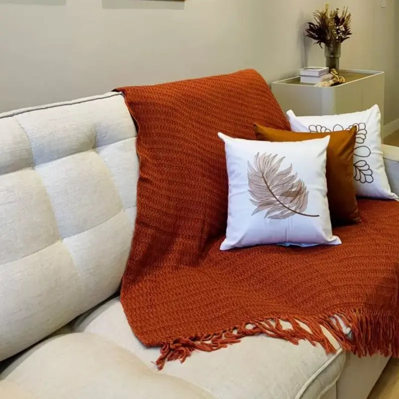 Manta para Sofá Artesanal Afetto