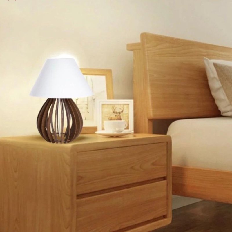 Par de Abajures de Mesa Boho para Cabeceira de Cama