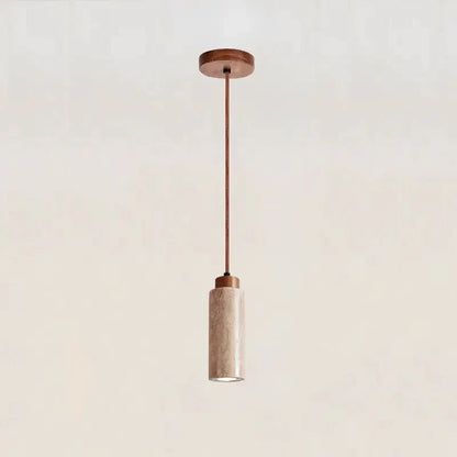 Pendente Japonês de Mármore Estilo Wabi Sabi