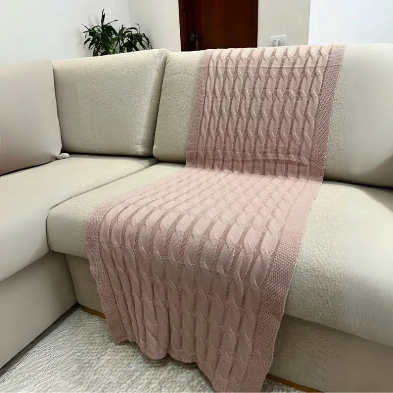 Manta Peseira em Tricot Premium