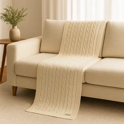 Manta Peseira em Tricot Premium