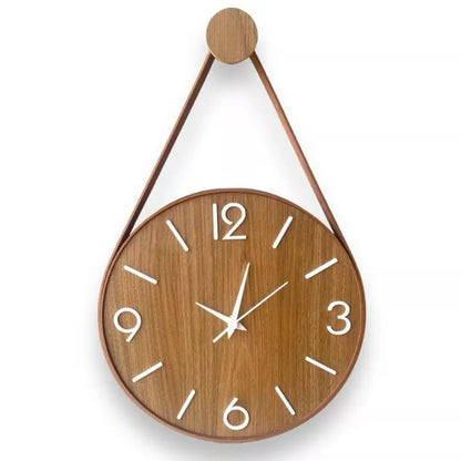 Relógio de Parede Decorativo Com Alça Para Sala e Quarto