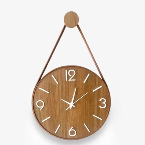 Relógio de Parede Decorativo Com Alça Para Sala e Quarto