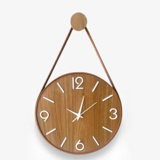 Relógio de Parede Decorativo Com Alça Para Sala e Quarto