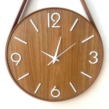 Relógio de Parede Decorativo Com Alça Para Sala e Quarto