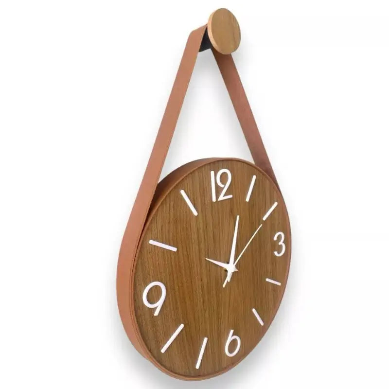 Relógio de Parede Decorativo Com Alça Para Sala e Quarto