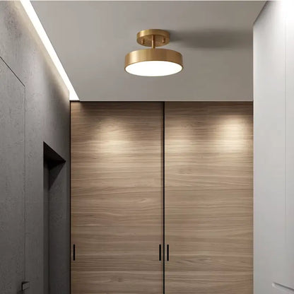 Round LED Ceiling Light with Directional Adjustment