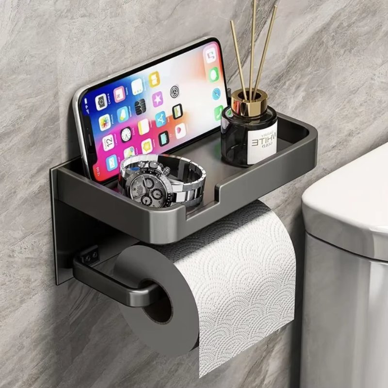 Suporte de Papel Higienico de Parede