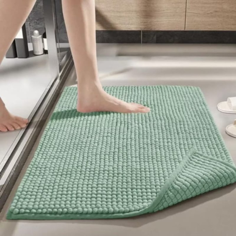 Tapete banheiro moderno absorvente e macio