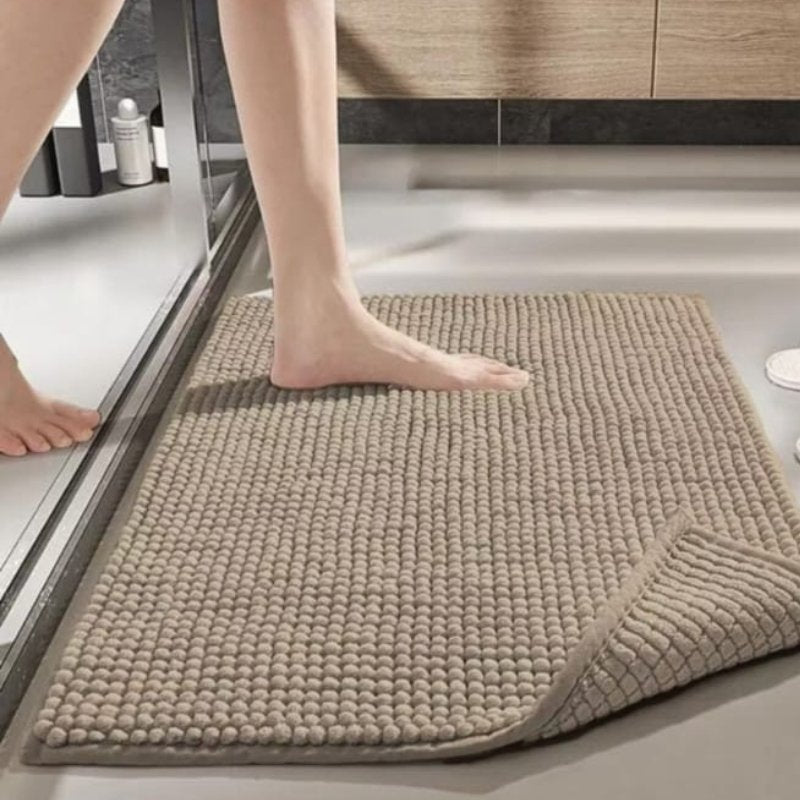 Tapete banheiro moderno absorvente e macio