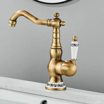 Torneira De Banheiro Monocomando Vintage com Misturador